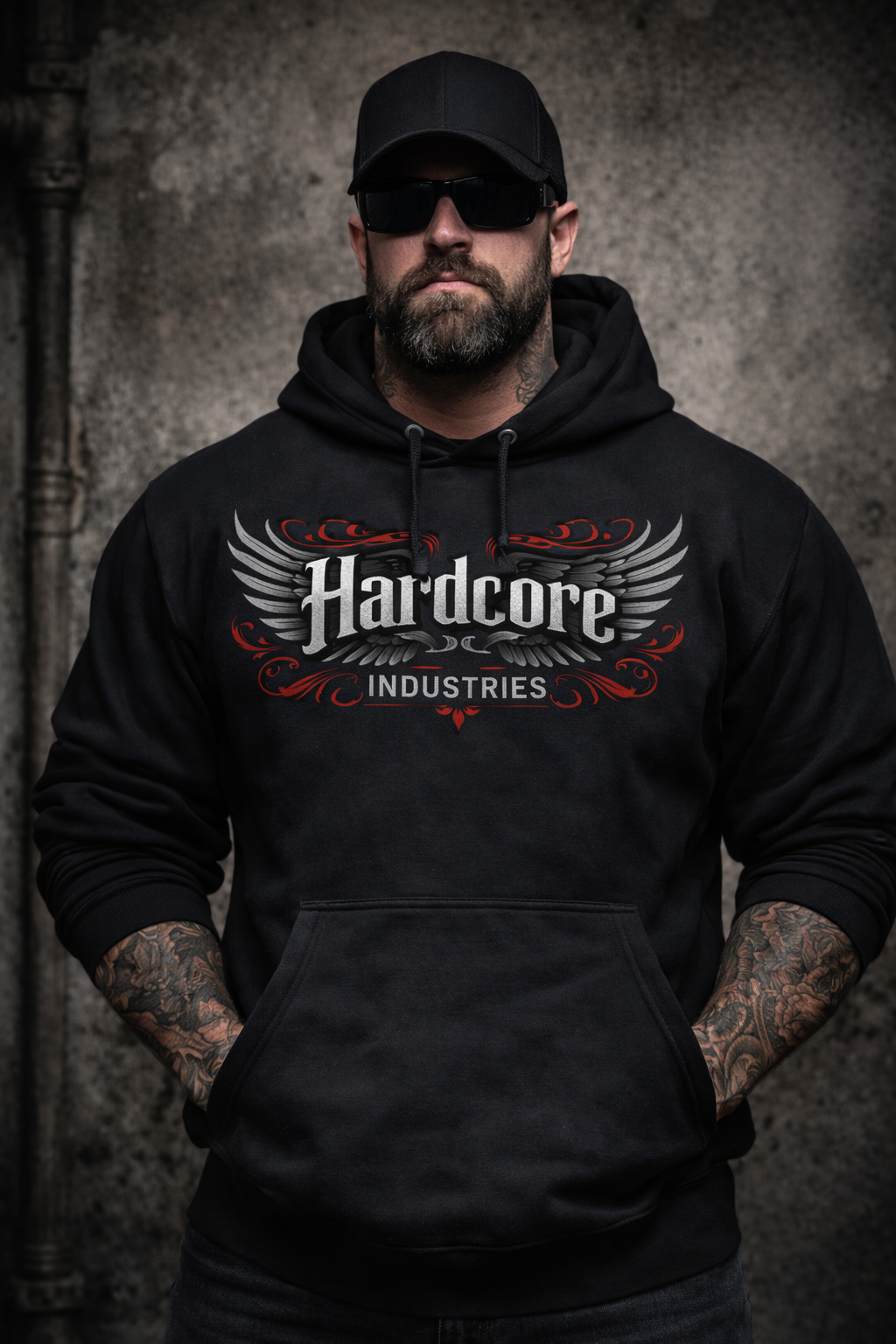 Hardcore "Wings" Hoodie