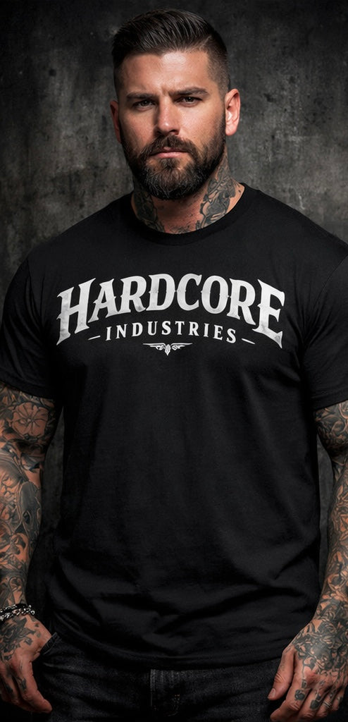 Hardcore "Fallen Angel - White Print" T-Shirt