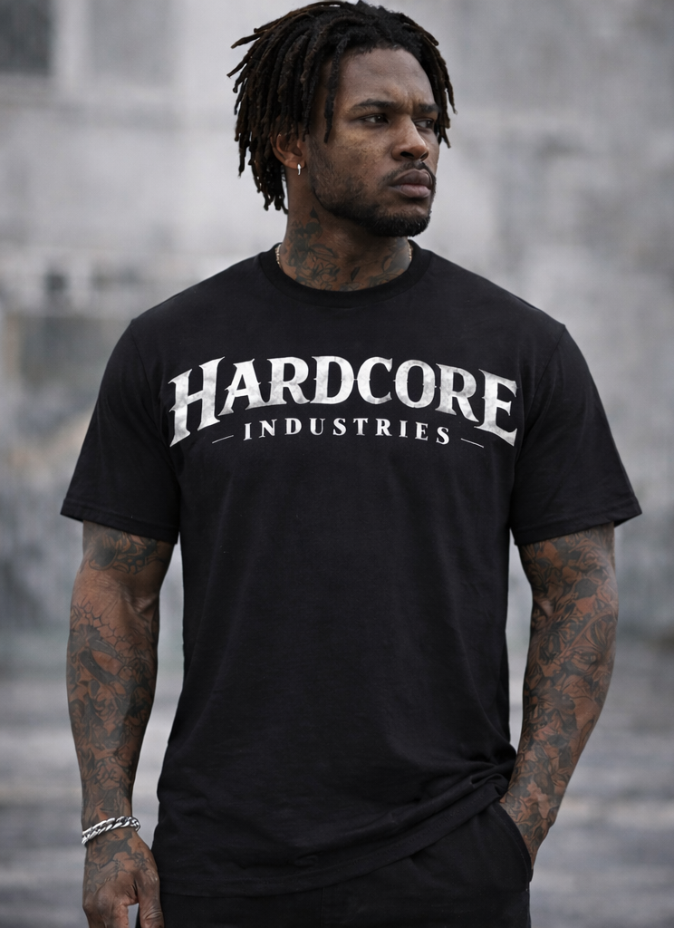 Hardcore "Fallen Angel - Gothic White" T-Shirt