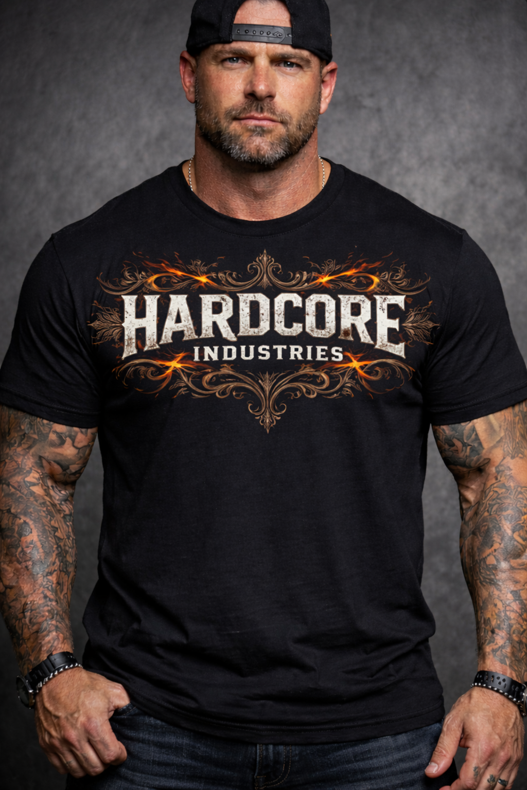 Hardcore "Angels & Demons - Wings & Fire" T-Shirt