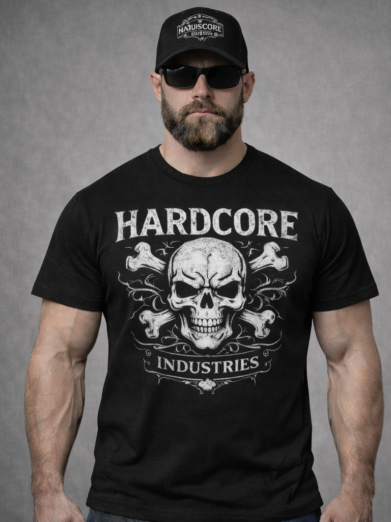 Hardcore "Anti-Social Skulls" T-Shirt