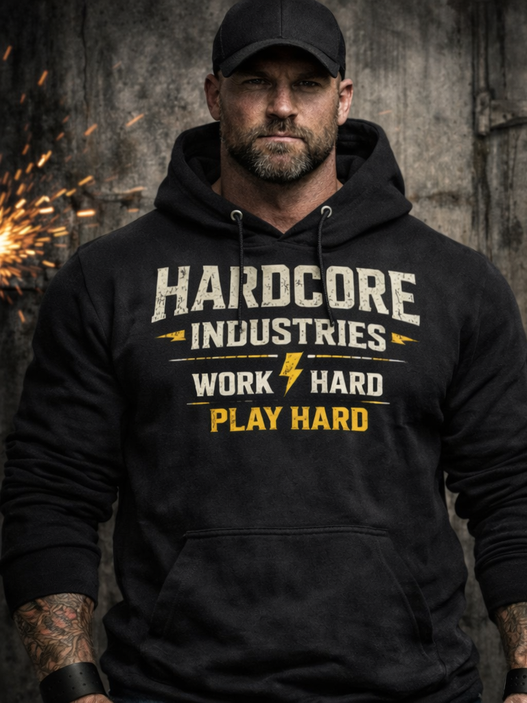 Hardcore Men's "Electrician" Hoodie
