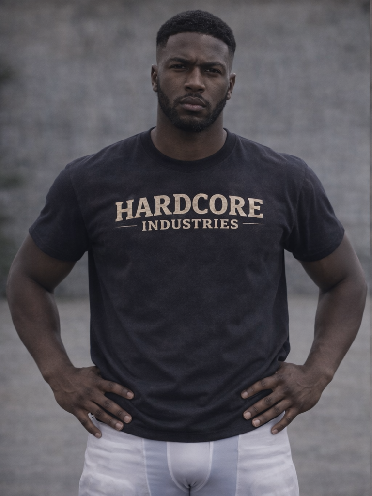 Hardcore "Violent Tendencies Football" T Shirt